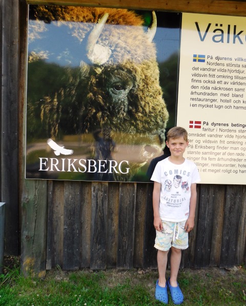 Erik im Safaripark Eriksberg