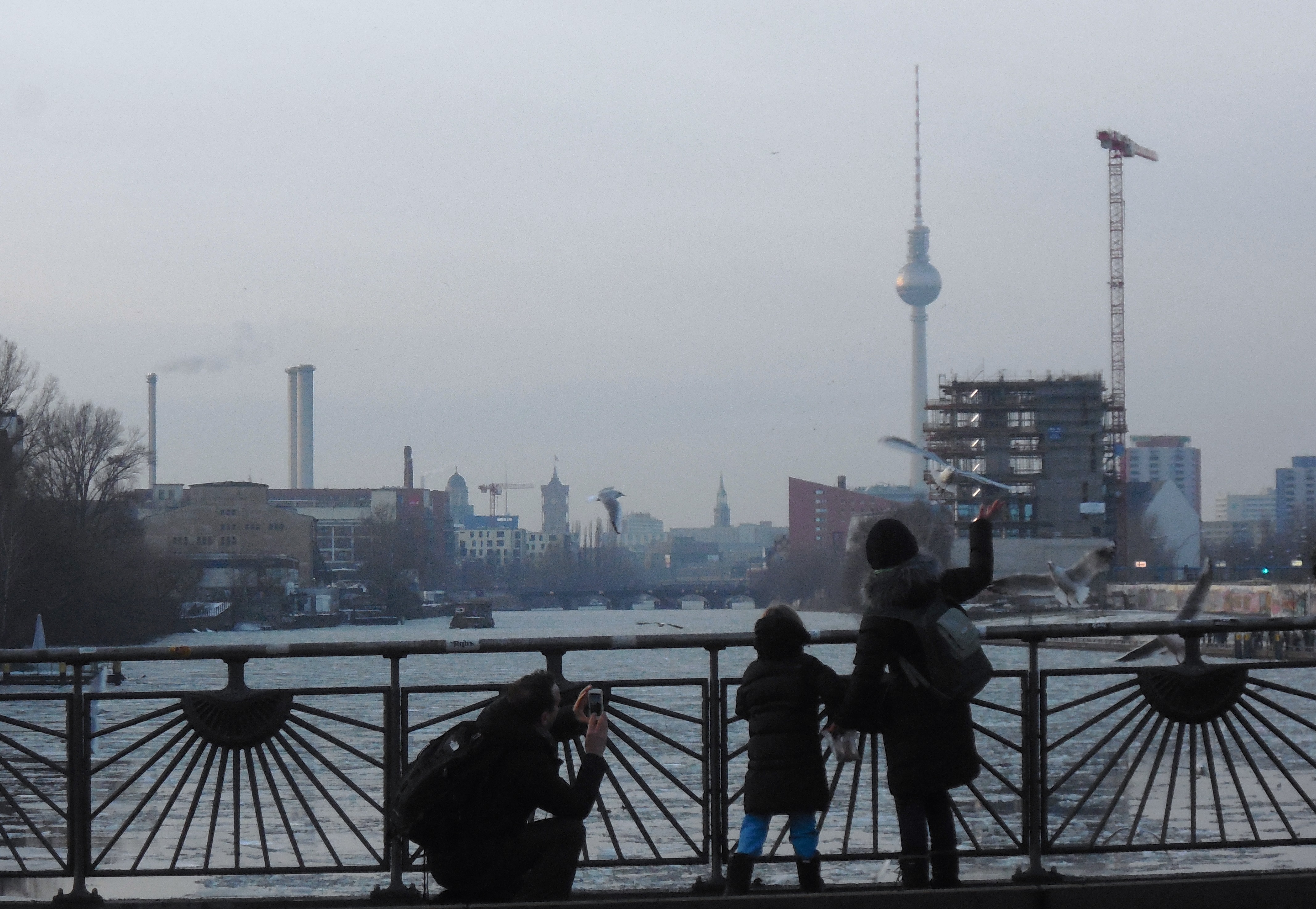 Berlin, Blick von der Oberbaumbrücke