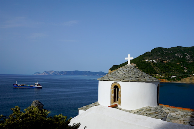 Kirche Mamma Mia Insel Skopelos