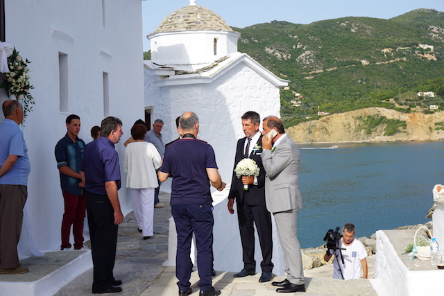 Heiraten auf Skopelos, Griechenland