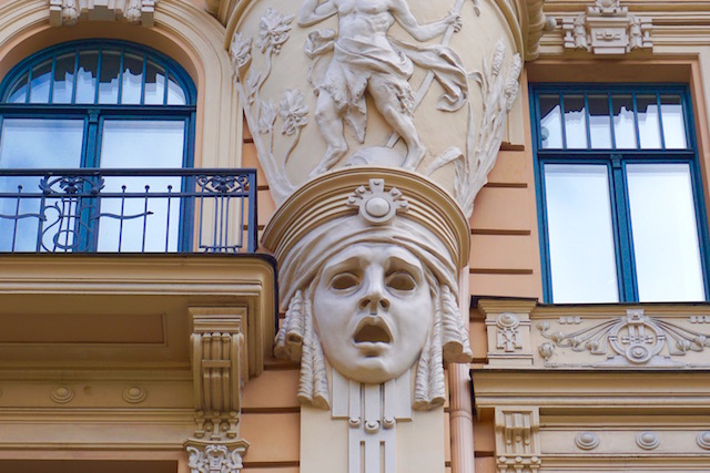 Jugendstilhäuser in Riga