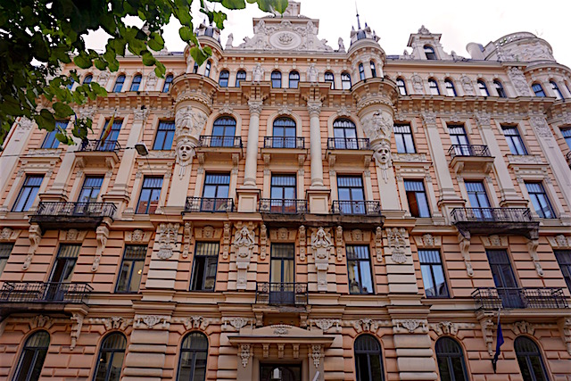 Jugendstilhäuser in Riga