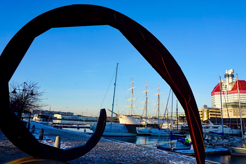 Göteborg Lille Bommen Hafen