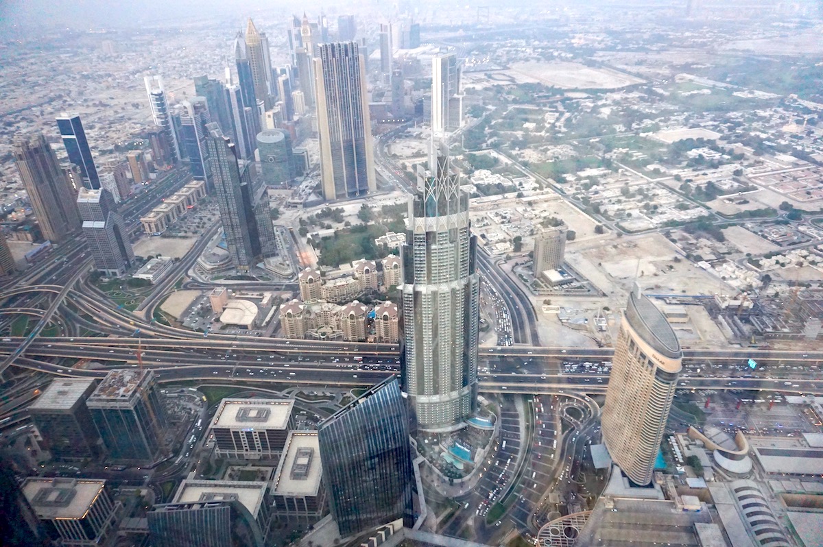 Dubai, Blick vom Burj Khalifa