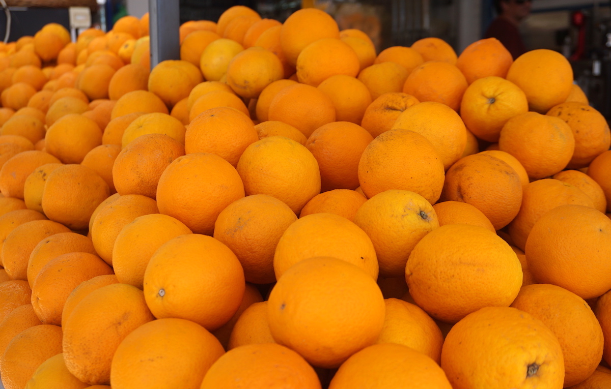 Markt Chalkidiki, Orangen