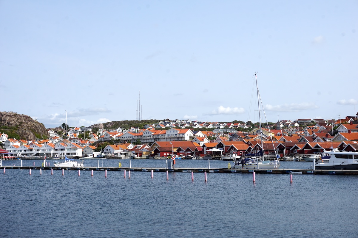 Hunnebrostrand Bohuslän Schweden