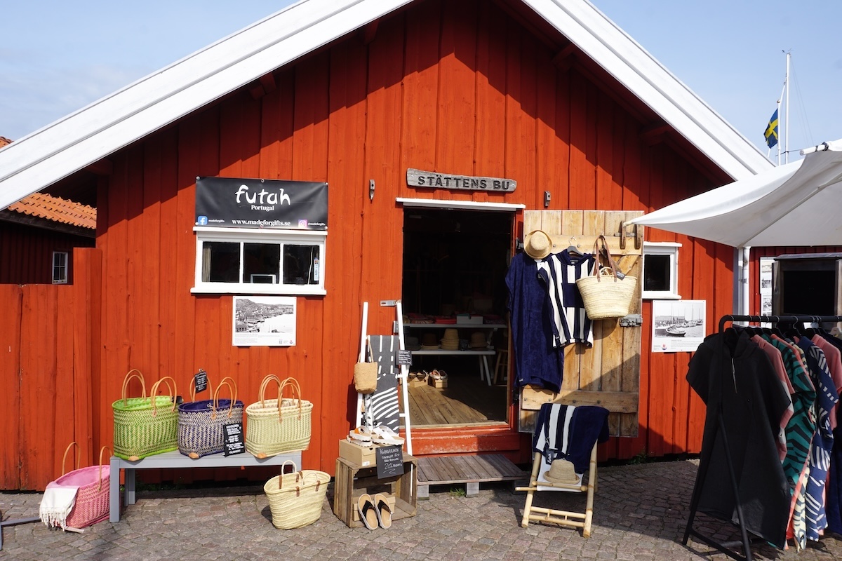 Hunnebrostrand Shop am Hafen